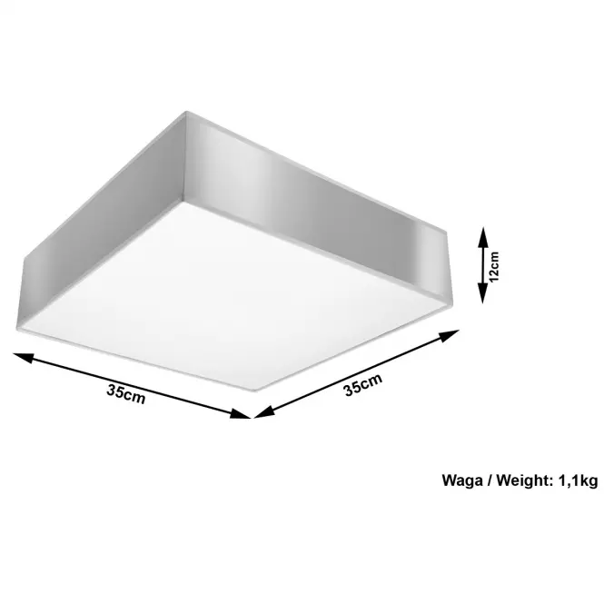 Stropná Lampa Montana 35 GREY A-137