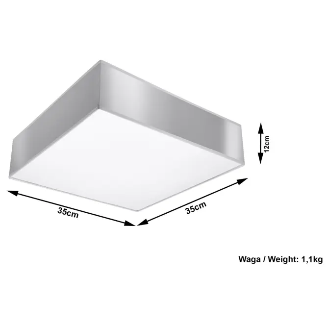 Stropná Lampa Montana 35 GREY A-137,4
