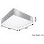 Stropná Lampa Montana 35 GREY A-137,4