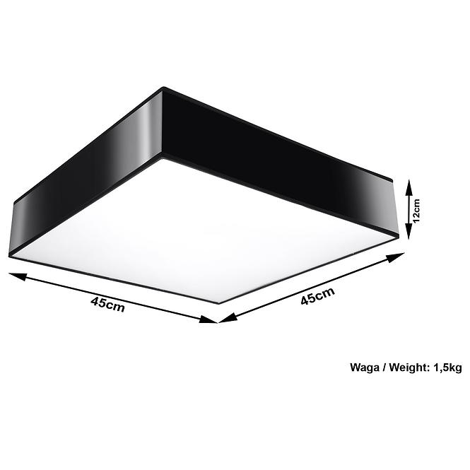 Stropná Lampa Montana 45 BLACK A-13
