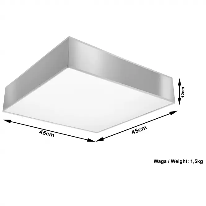 Stropná Lampa Montana 45 GREY A-140