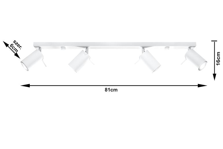 Stropná Lampa Oregon 4L WHITE A-331