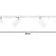 Stropná Lampa Oregon 4L WHITE A-331,4