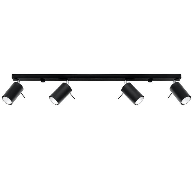 Stropná Lampa Oregon 4L BLACK A-332