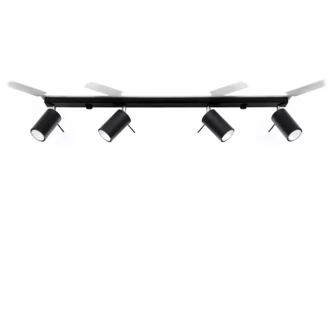 Stropná Lampa Oregon 4L BLACK A-332