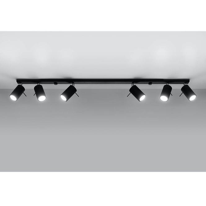 Stropná Lampa Oregon 6L BLACK A-334