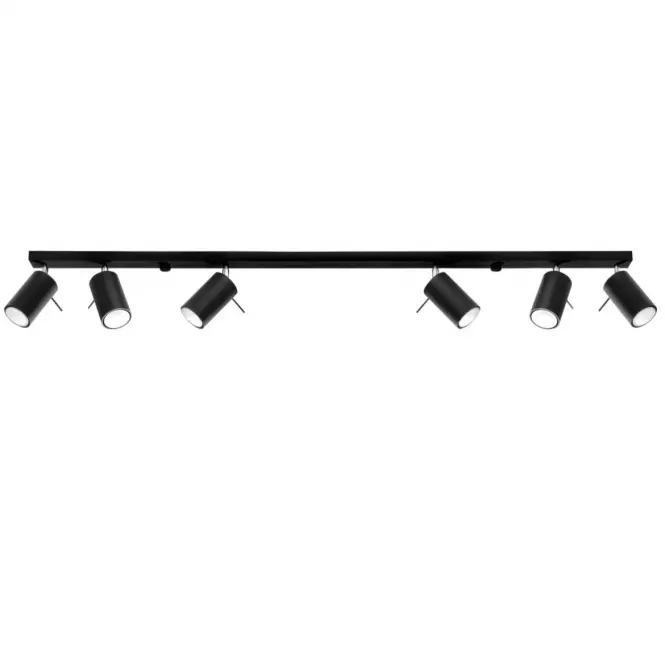 Stropná Lampa Oregon 6L BLACK A-334