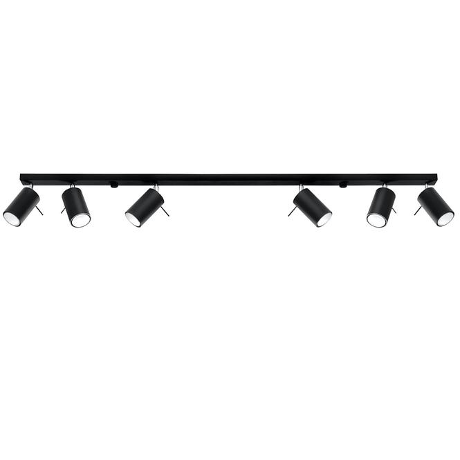 Stropná Lampa Oregon 6L BLACK A-334