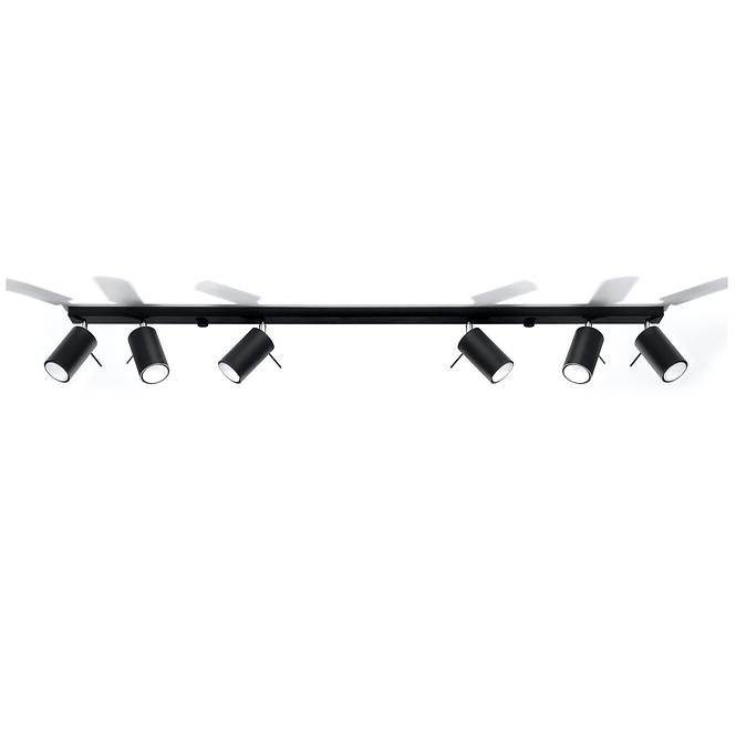 Stropná Lampa Oregon 6L BLACK A-334,4