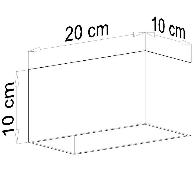 Stropná Lampa Arizona GREY A-382