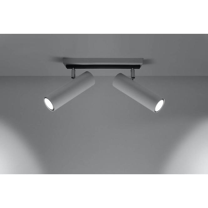 Luster Indiana 2 biely A-496