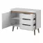 Komoda NORDI NKSZ107 biela,2