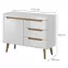 Komoda NORDI NKSZ107 biela,3