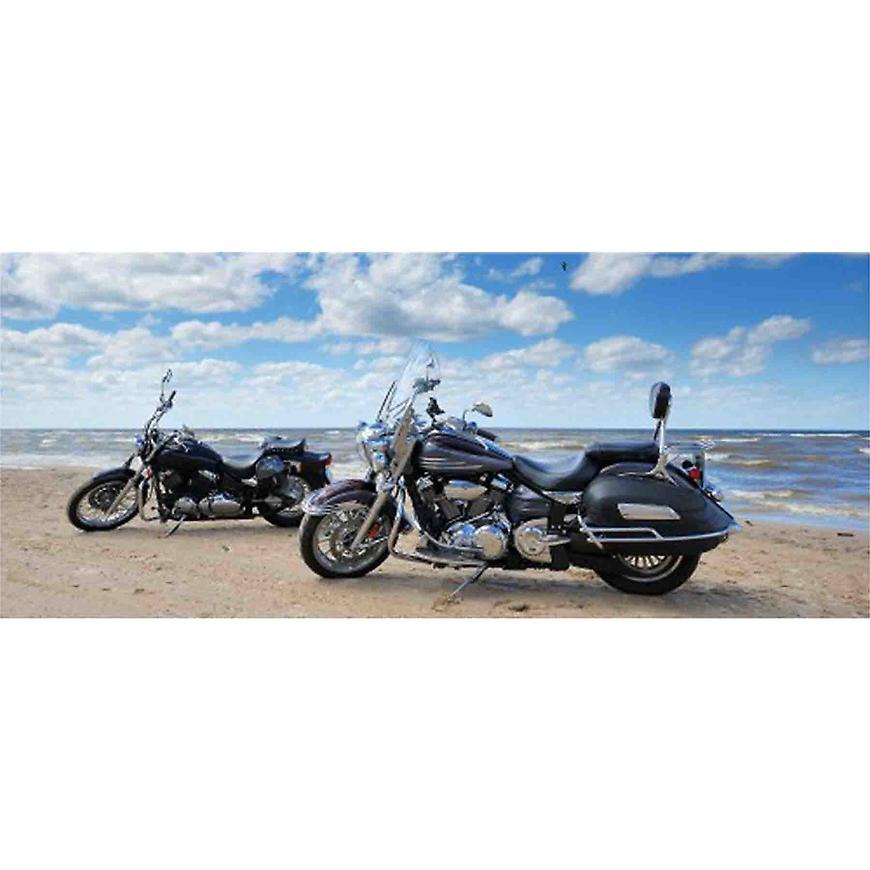 Dekor sklenený Motocykle na pláži 20/50