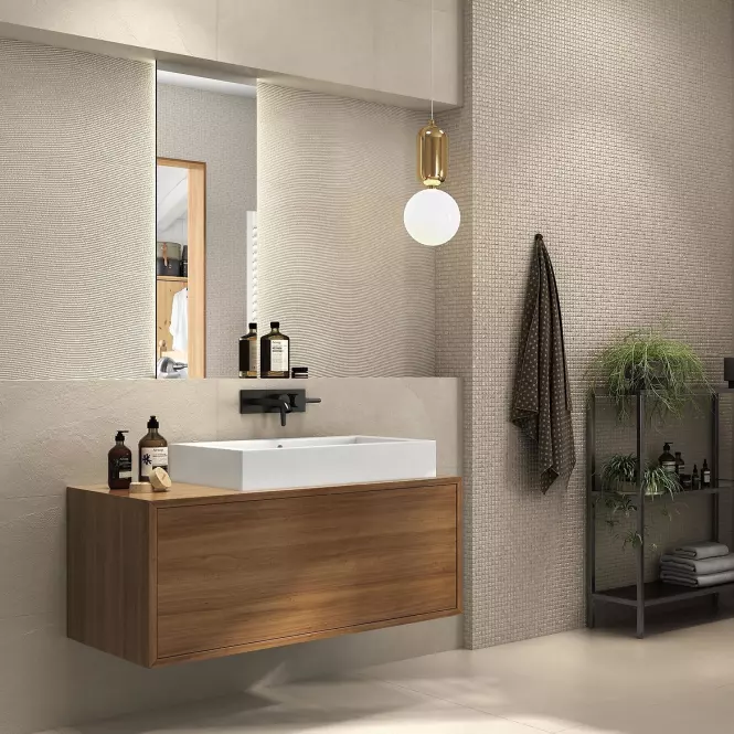 Obklad Dekor Mos Hardy Beige 25/75