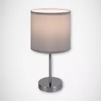 Stolná lampa AGNES 03147 E14 sivá