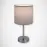 Stolná lampa AGNES 03147 E14 sivá