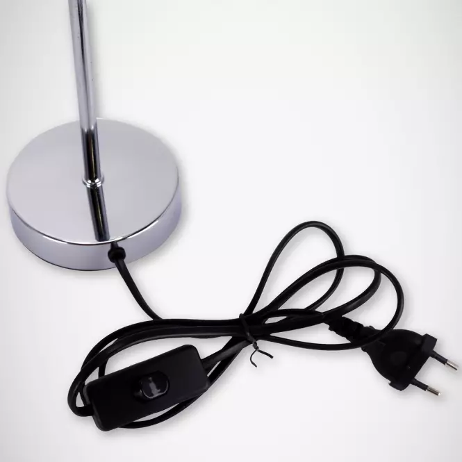 Stolná lampa AGNES 03147 E14 sivá