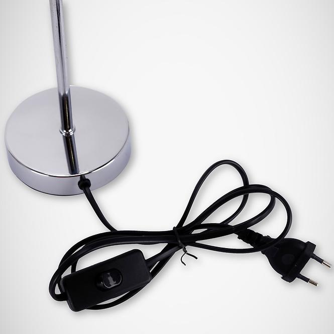 Stolná lampa AGNES 03147 E14 sivá