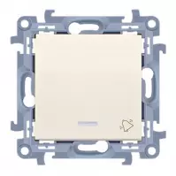Vypínač s podsvietením ˝zvonček˝  LED KR CD1L.01/41