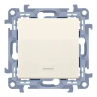 Jednopólový vypínač s podsvietením LED CW1L.01/41