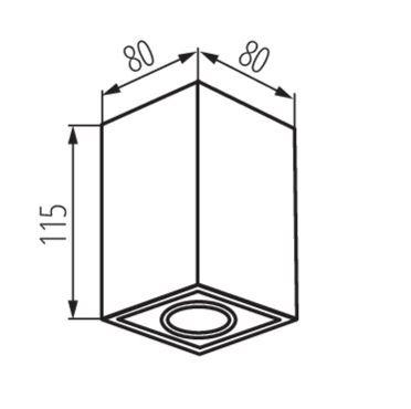 Gord XS DLP-50-B 25476 čierna