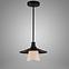 Luster 1x60W E27 Loft čierne,2