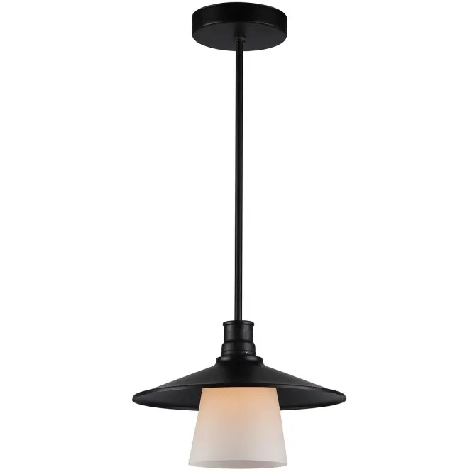 Luster 1x60W E27 Loft čierne,3