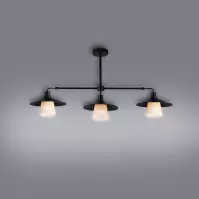  Závesné svietidlo Loft 3x60W E27 čierne