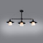 Závesné svietidlo Loft 3x60W E27 čierne