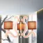 Ambrosia 3 Závesné svietidlo 3x40W E14 + 18,4W LED meď,4