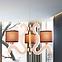 Ambrosia 3 Závesné svietidlo 3x40W E14 + 18,4W LED meď,4