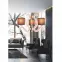 Ambrosia 3 Závesné svietidlo 3x40W E14 + 18,4W LED meď,5