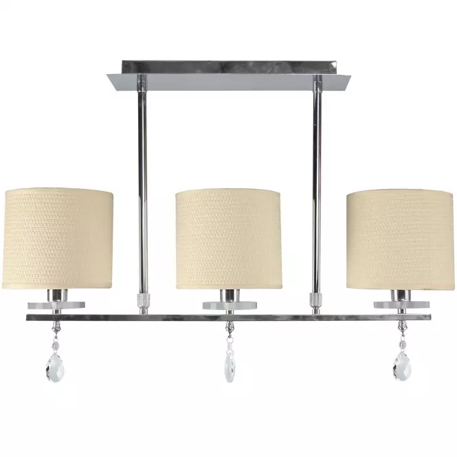 Estera Stropné svietidlo 3x40w E14 Chróm
