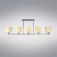 Estera Stropné svietidlo 5x40w E14 Chróm