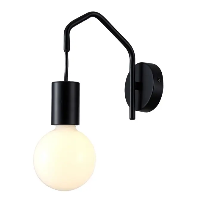 Basso Svietniková lampa 1x40w E27 Čierna matná,3