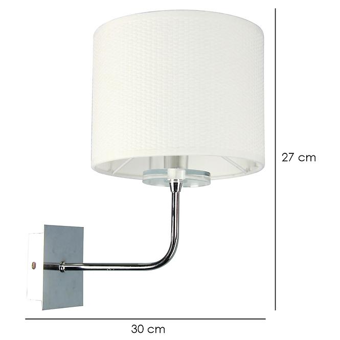 Estera Svietniková lampa 1x40w E14 Chróm