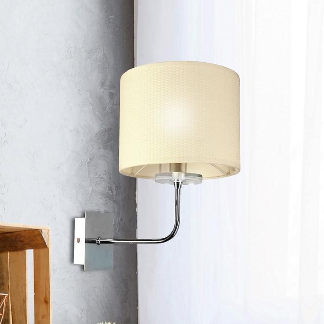 Estera Svietniková lampa 1x40w E14 Chróm