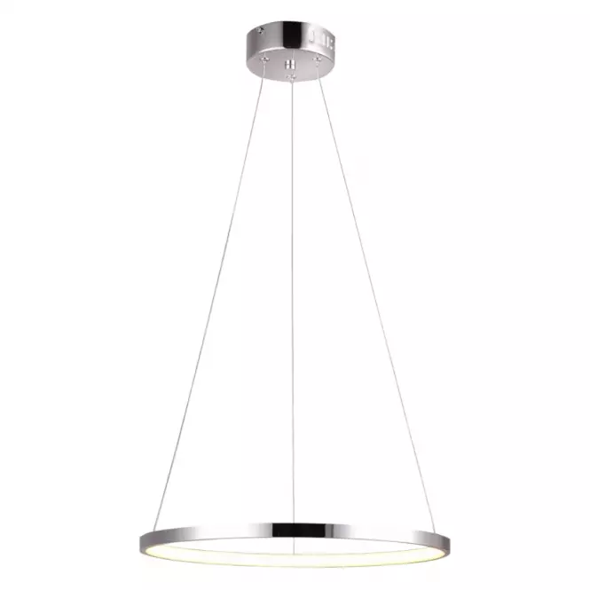 Závesné svietidlo Lune 30 Okrúhle 18w Led 4000k Chróm