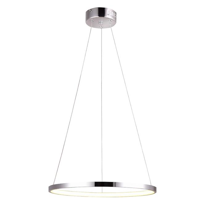 Závesné svietidlo Lune 30 Okrúhle 18w Led 4000k Chróm