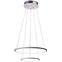 Závesné svietidlo Lune 50 dvojité okrúhle 40W LED 4000k Biela,2