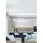 Závesné svietidlo Lune 50 dvojité okrúhle 40W LED 4000k Biela,5