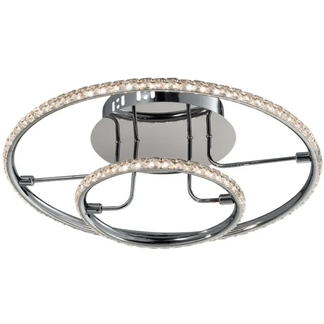 Stropné svietidlo Adel Plafon 40 36w Led Chróm 3000k,2