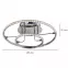 Stropné svietidlo Adel Plafon 40 36w Led Chróm 3000k,3