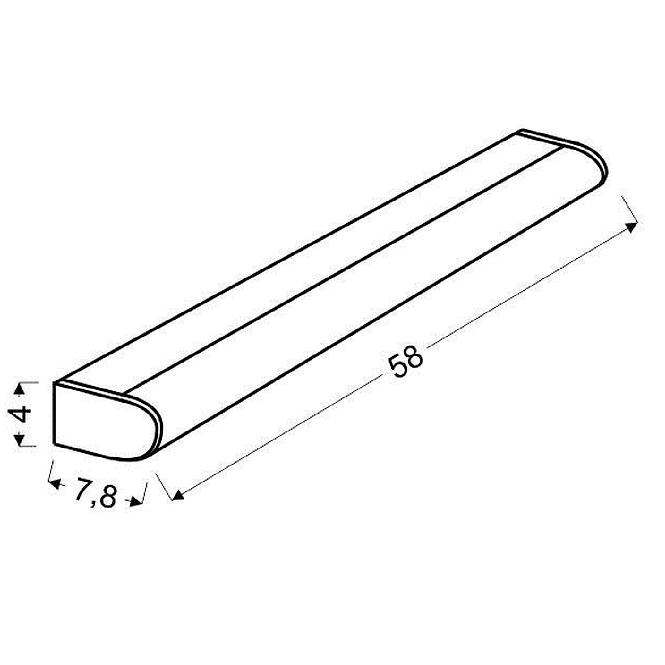 Svietidlo Lyrica Led 58 Cm 14w Ip44 4000 K