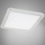 Stropné svietidlo Nexit 30x30 cm 18W IP44 chróm+Granila 3000k