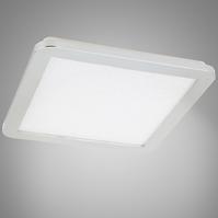 Stropné svietidlo Nexit 30x30 cm 18W IP44 chróm+Granila 3000k