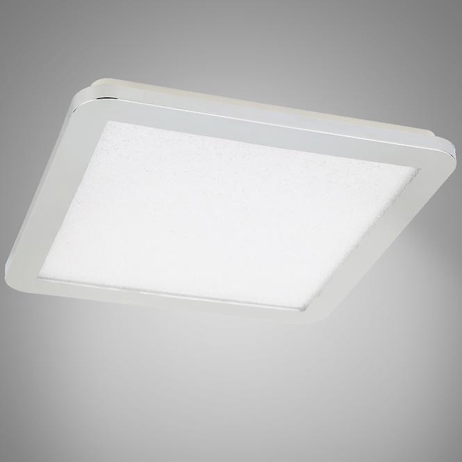 Stropné svietidlo Nexit 30x30 cm 18W IP44 chróm+Granila 3000k