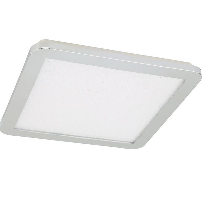 Stropné svietidlo Nexit 30x30 cm 18W IP44 chróm+Granila 3000k