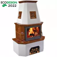 Krbové kachle Koln Goldbrown 9 kW